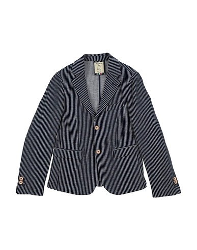 NUPKEET Blazer Navy blue 60% Polyester, 40% Cotton