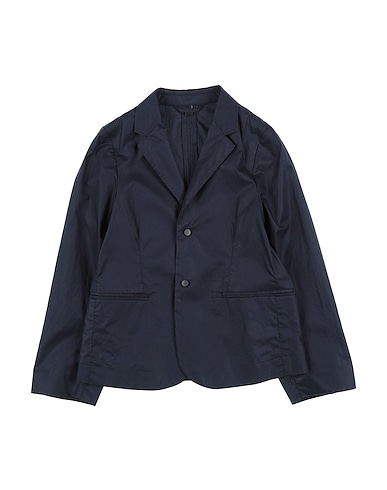 EMPORIO ARMANI Blazer Blu notte 100% Cotone, Poliuretano