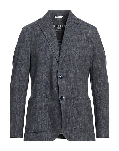 CIRCOLO 1901 Blazer Navy blue 79% Cotton, 21% Elastane