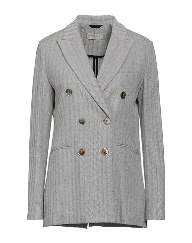 CIRCOLO 1901 Grey 42% Cotton, 39% Linen, 19% Polyamide