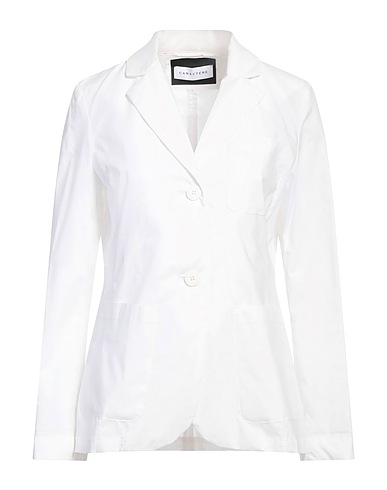 CARACTÈRE Blazer White 100% Cotton