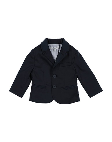 BIKKEMBERGS Blazer Midnight blue 98% Cotton, 2% Elastane