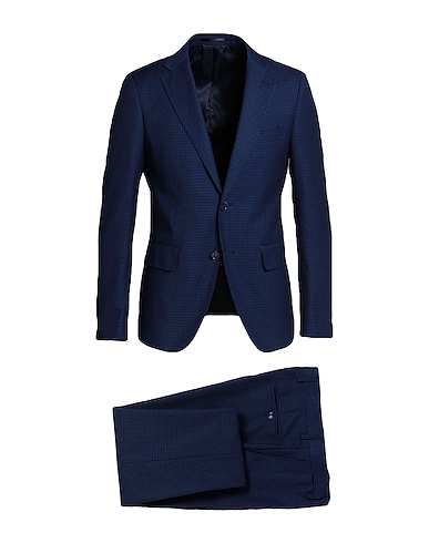 LES COPAINS Suits Midnight blue 75% Polyester, 25% Viscose