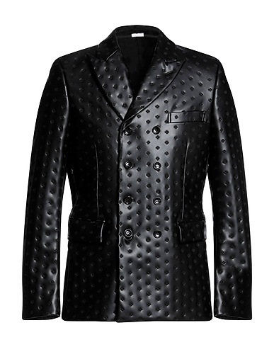 COMME des GARÇONS Blazer Black 60% Polyurethane, 40% Polyester