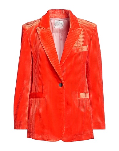 FORTE_FORTE Blazer Tomato red 55% Viscose, 45% Cotton