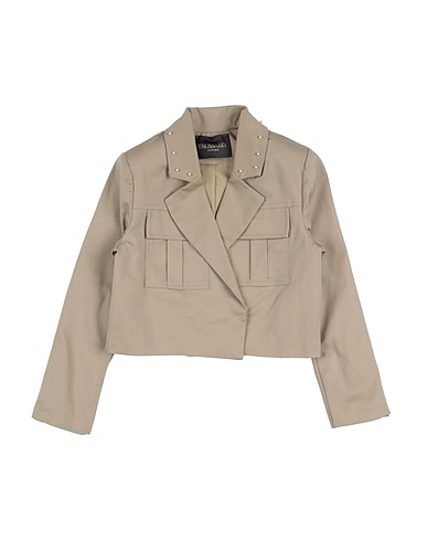 TRUSSARDI JUNIOR Blazer Khaki 97% Cotton, 3% Elastane