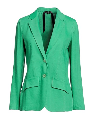 CARLA G. Blazer Green 49% Linen, 48% Viscose, 3% Elastane