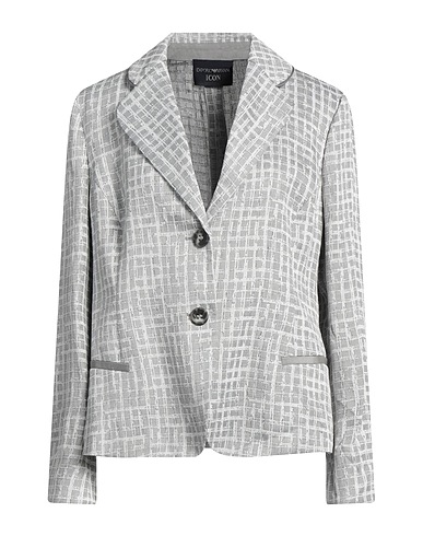 EMPORIO ARMANI Jackett Grau 68% Viskose, 23% Leinen, 9% Seide