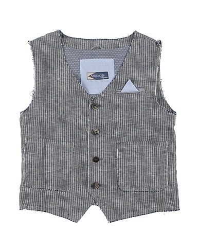 SARABANDA Waistcoat Midnight blue 100% Linen