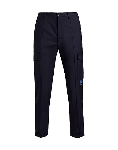 DOLCE&GABBANA Cargo Navy blue 84% Wool, 16% Mohair wool