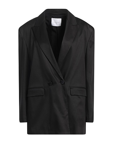 GAëLLE Paris Blazer Black 53% Cotton, 42% Viscose, 5% Elastane