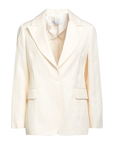 KAOS Blazer Ivory 84% Cotton, 16% Linen