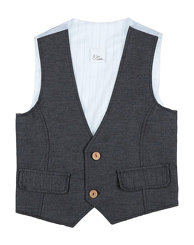 GIRO QUADRO Panciotto Antracite 63% Cotone, 33% Poliestere, 4% Elastan