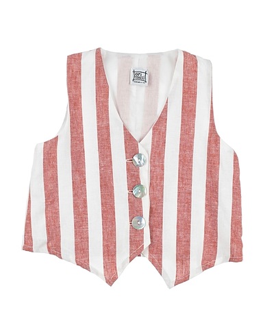 ORIMUSI Waistcoat Rust 55% Linen, 45% Viscose