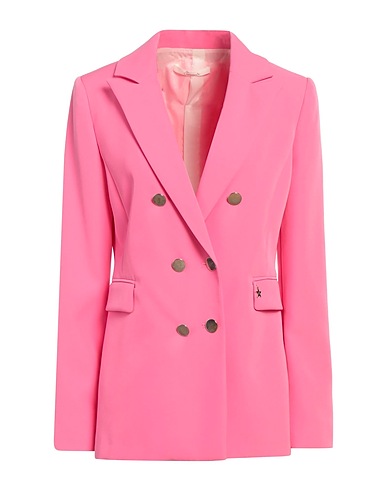 SOUVENIR Blazer Fuchsia 89% Polyester, 11% Elastane