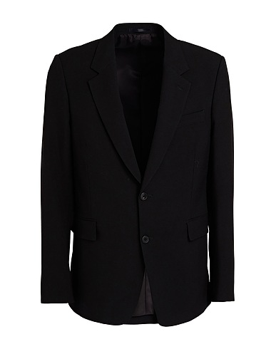 THE ROW Blazer Black 100% Wool, Horn