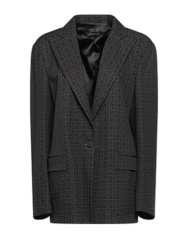 LES BOURDELLES DES GARÇONS Blazer Black 88% Polyester, 12% Elastane