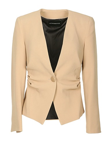 EMPORIO ARMANI Blazer Camel 50% Viscose, 47% Acetate, 3% Elastane