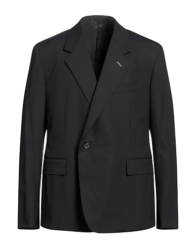 DUNHILL Blazer Black 99% Cotton, 1% Elastane