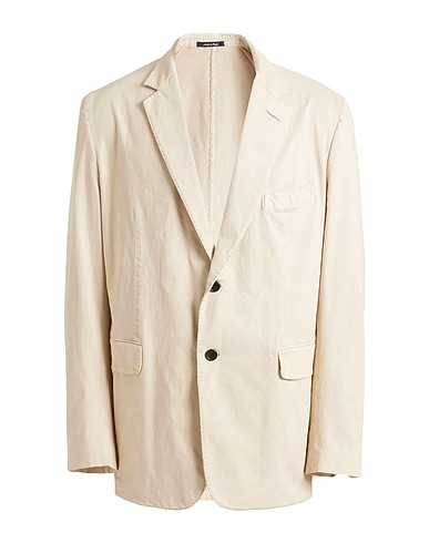 DUNHILL Blazer Beige 98% Cotton, 2% Elastane