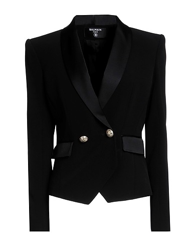 BALMAIN Blazer Black 100% Viscose