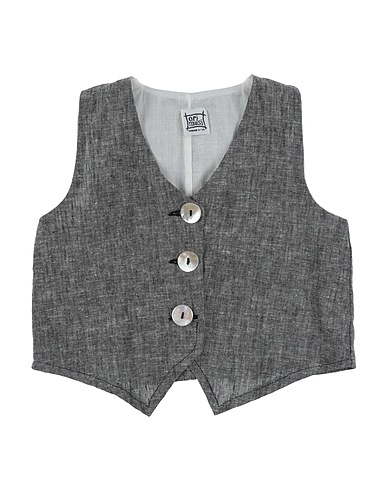 ORIMUSI Waistcoat Charcoal 55% Linen, 45% Viscose