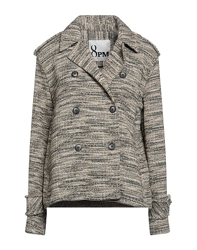 8PM Blazer Sand 81% Cotton, 12% Acrylic, 5% Polyamide, 2% Polyester