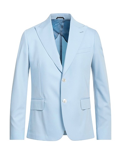 REVERES 1949 Blazer Sky blue 73% Polyester, 22% Viscose, 5% Elastane