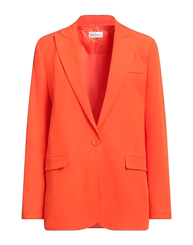 REBEL QUEEN by LIU •JO Blazer Orange 60% Viscose, 40% Linen