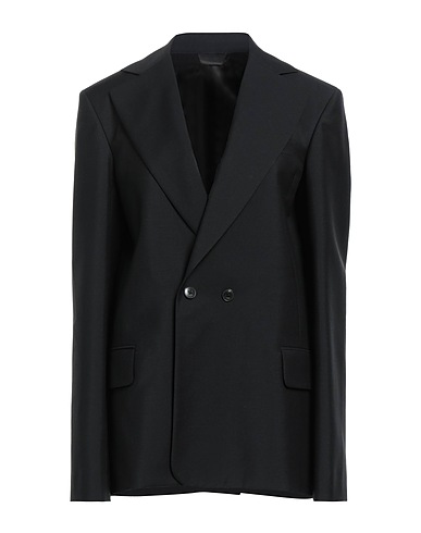 QUIRA Blazer Black 73% Virgin Wool, 27% Mohair wool