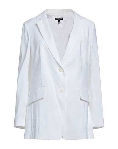 RAG & BONE Giacca Bianco 52% Lino, 46% Rayon, 2% Spalmato poliuretano