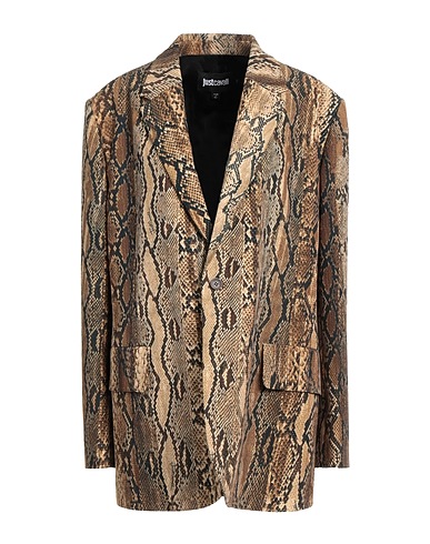 JUST CAVALLI Blazer Sand 87% Polyester, 13% Elastane