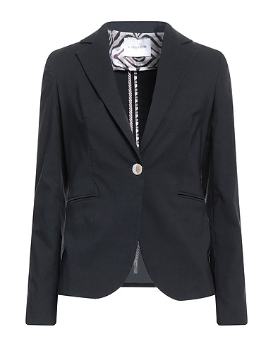 CAFèNOIR Blazer Black 69% Viscose, 28% Nylon, 3% Elastane