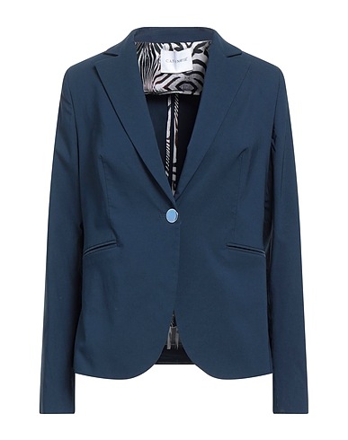 CAFèNOIR Blazer Navy 69% Viscose, 28% Nylon, 3% Elastane