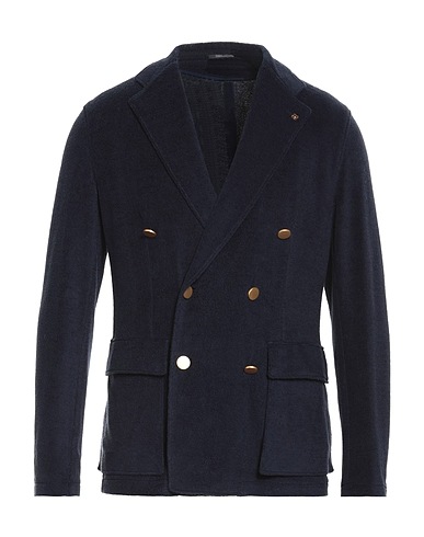 TAGLIATORE Blazer Midnight blue 100% Cotton