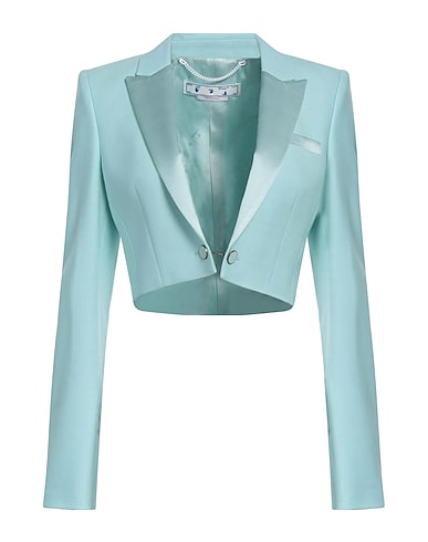 OFF-WHITE™ Blazer Sky blue 53% Polyester, 43% Wool, 4% Elastane