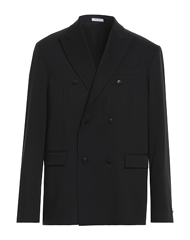 OFFICINA 36 Blazer Black 75% Polyester, 19% Viscose, 6% Elastane