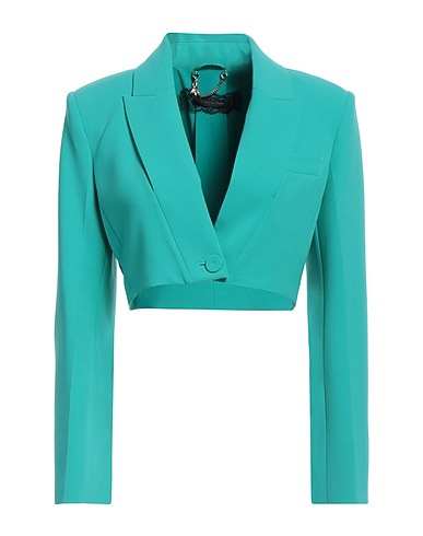 PATRIZIA PEPE SERA Blazer Turquoise 89% Polyester, 11% Elastane