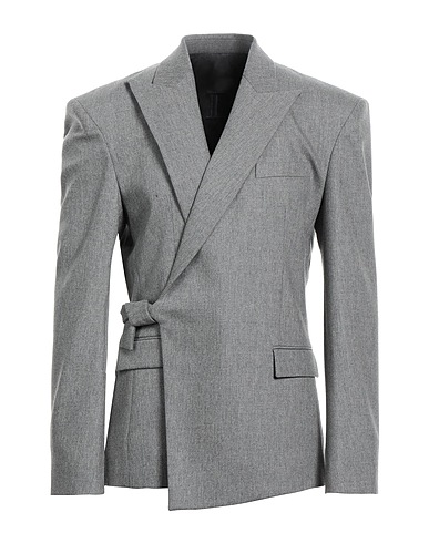 BALMAIN Blazer Grey 98% Virgin Wool, 2% Elastane