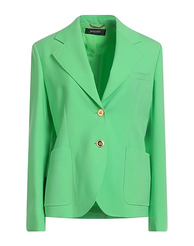 VERSACE Blazer Green 98% Virgin Wool, 2% Elastane