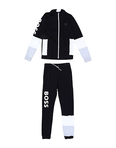 BOSS Tuta Sportiva Nero 87% Cotone, 13% Poliestere, Elastan