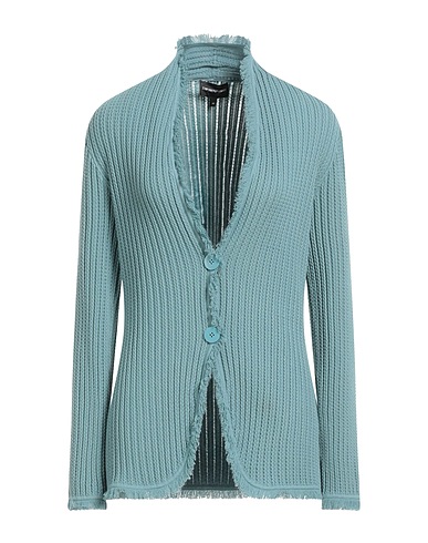 GIORGIO ARMANI Cardigan Pastel blue 62% Viscose, 38% Polyester