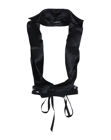 ANN DEMEULEMEESTER Waistcoat Black 100% Acetate