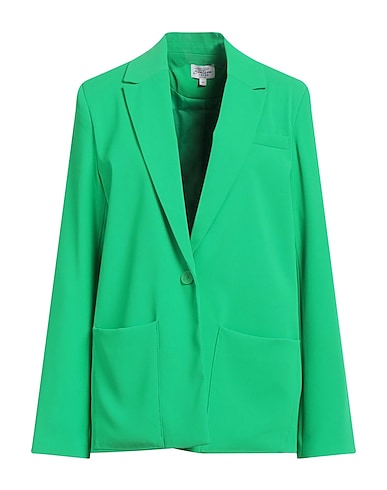 NA-KD Blazer Green 100% Polyester