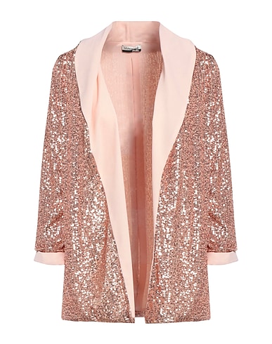 MIRONCÈ Blazer Pink 93% Polyester, 7% Elastane