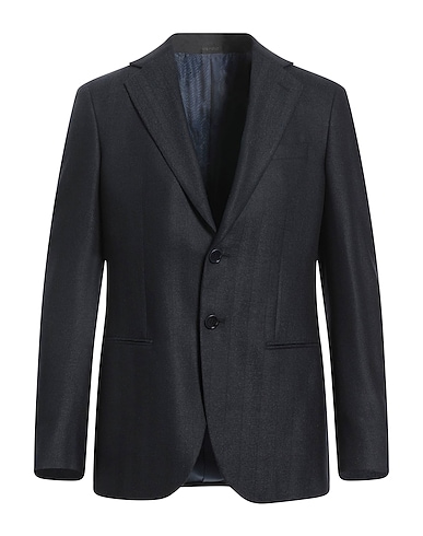 GIORGIO ARMANI Blazer Midnight blue 76% Virgin Wool, 22% Cashmere, 2% Silk