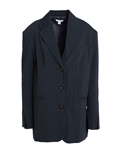 TOPSHOP Jackett Braungrau 95% Polyester, 5% Elastan