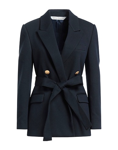 PALM ANGELS Blazer Midnight blue 52% Cotton, 48% Polyester