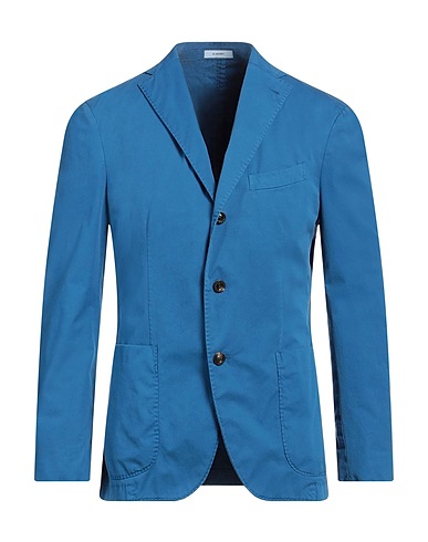 BOGLIOLI Blazer Azzurro 98% Cotone, 2% Elastan, Cupro
