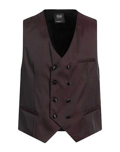 FAAG Gilet de costume Bordeaux 62% Viscose, 38% Polyester